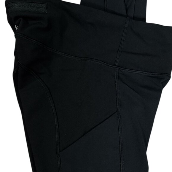 Lululemon Womens Size 2 INVIGORATE Black Full-Length Leggings Zipper Pocket - Picture 5 of 10